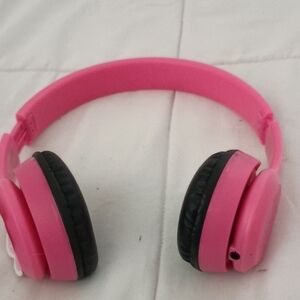 Sleek Pink On-Ear Headphones